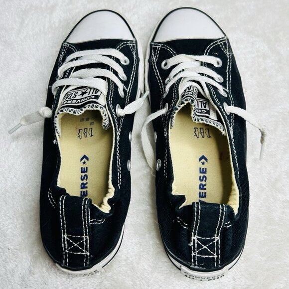 Converse Chuck Taylor All Star Shoreline Junior Size 2 Sneakers Black 647741F - Picture 8 of 9